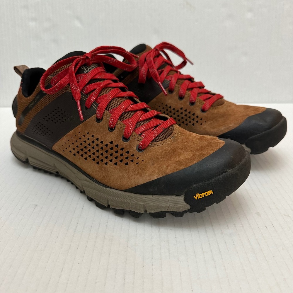 Danner Brown and Red Athletic Shoes